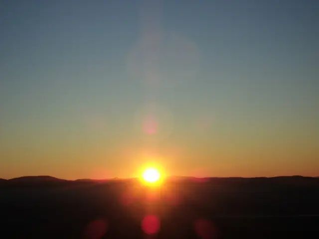 Rangipo Hut sunrise