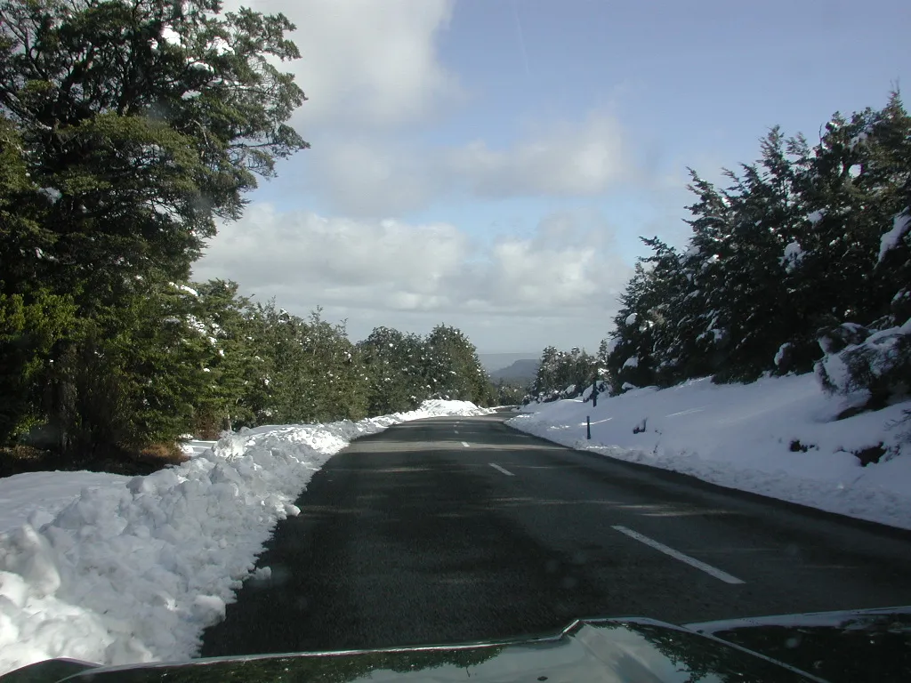 Ohakune Mountain Road after a storm